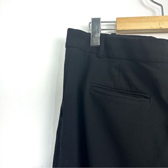 Emilio Pucci Black Stretch Wool Trousers Sz 12 - Picture 3 of 13